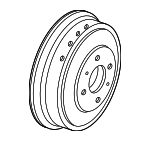68655969AA - : Brake Drum for Fiat: 500E Image