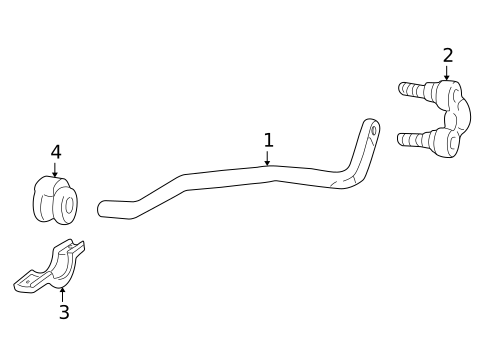 Stabilizer Bar & Components for 2003 Audi S8 #0