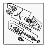 26054707 - Suspension: Axle Assembly for Buick: Park Avenue, Regal, Riviera | Oldsmobile: Intrigue | Pontiac: Grand Prix Image