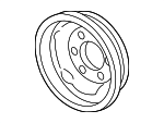 53010222 - Cooling System: Drive Pulley for Dodge: B150, B1500, B250, B2500, B350, B3500, D150, D250, D350, Dakota, Durango, Ram 1500, Ram 1500 Van, Ram 2500, Ram 2500 Van, Ram 3500, Ram 3500 Van, Ramcharger, Viper, W150, W250, W350 | Jeep: Grand Cherokee, Grand Wagoneer Image