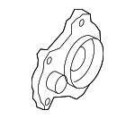 12471633 - Front Drive Axle: Housing for Saab: 9-7x Image