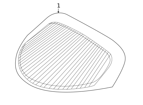 Glass, Windows & Related Components for 2014 SRT Viper #3