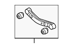 551002W150 - Suspension: Upper Control Arm for Hyundai Image