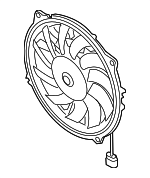 8E0959455P - Cooling System: Fan Assembly for Audi Image