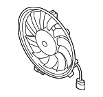 8E0959455H - Cooling System: Fan Assembly for Audi Image
