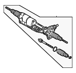 4N1423055M - Steering: Gear Assembly for Audi: A8 Quattro, S8 Image