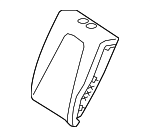 2479203006 - Body: Seat Back Pad for Mercedes-Benz Image
