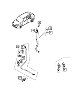 68095243AA - : Hose Clamp for Dodge: Hornet | Fiat: 500L, 500X | Jeep: Renegade | Ram: ProMaster City Image