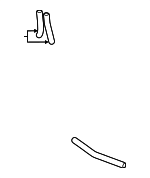 13628591459 - Emission System: Vacuum Hose for BMW: 328d, 328d xDrive, 335d, 540d xDrive Image