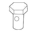 13627811933 - Emission System: Pressure Pipe Bolt for BMW: 328d, 328d xDrive, 540d xDrive Image