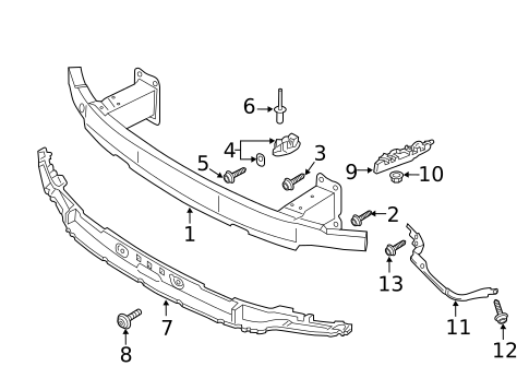 Bumper & Components - Front for 2025 Audi S7 Sportback #1