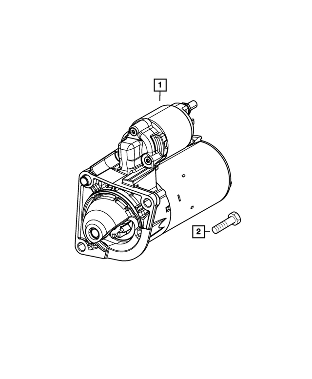 68482497AA - Electrical: Engine Starter for Fiat: 500X Image