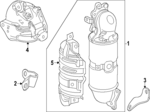 1815068AA00 - : Catalytic Converter for Honda: CR-V Image