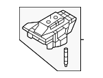 KS0E39340 - Engine: Trans Mount for Mazda Image