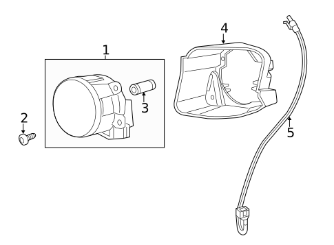 Bulbs - Chassis for 2019 Ram ProMaster 3500 #1