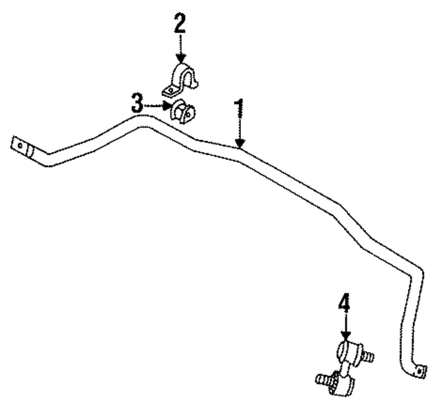E01634156 - : Stabilizer Bar Bushing for Mazda Image