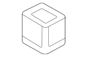 7P0121276 - Cooling System: Radiator Upper Insulator for Audi Image