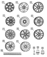 5154061AA - Wheels: Wheel Weight for Mopar Image
