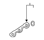 84656170 - Body: Guide Bracket for Chevrolet: Blazer Image