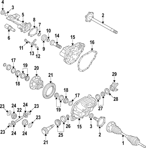 Axle Shafts & Joints for 2020 GMC Yukon #0