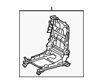 7273048130 - Body: Frame Assembly for Toyota Image image