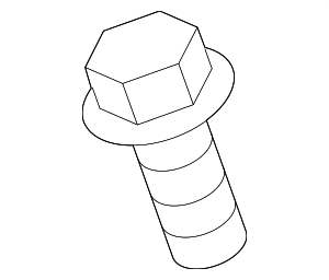 90167A0016 - Emission Control: Mass Air Flow Sensor Screw for Scion: iQ, tC, xA, xB, xD | Toyota: Celica, Echo, FJ Cruiser, Grand Highlander, Highlander, Prius, Prius Plug-In, Prius V, Sienna, Venza, Yaris Image