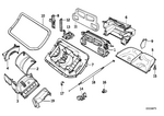 64118390958 - Heater and Air Conditioning: Cover for BMW Image