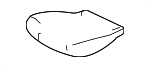 6911D409 - : Seat Cushion Pad for Mitsubishi: Outlander, Outlander PHEV Image