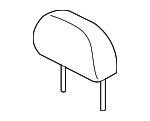 6971A180YA - Body: Headrest for Mitsubishi: Outlander, Outlander PHEV Image