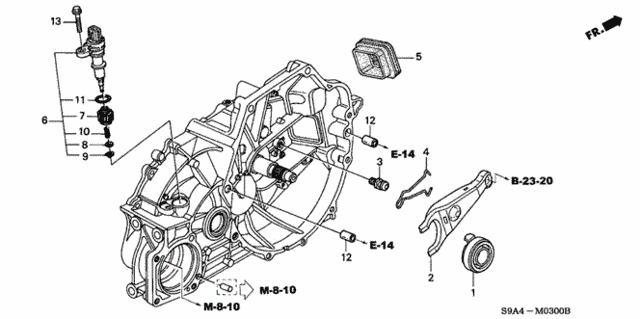 MT Clutch Release for 2003 Honda CR-V #0