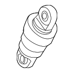 PB903317 - Cooling System: Tensioner for Porsche: 718 Boxster, 718 Cayman, 718 Spyder, 911, Boxster, Cayman Image