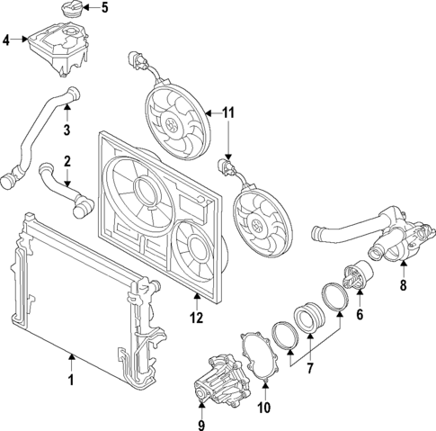 Cooling System for 2022 Porsche Macan #0