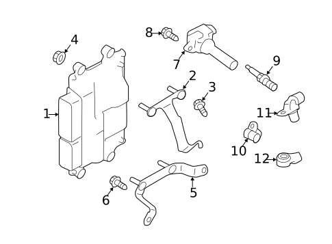 Ignition System for 2023 Subaru Crosstrek #0