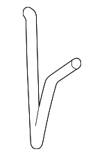 1270256 - Emission System: Vent Hose for Volvo: S60, S80, V70, XC70 Image