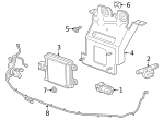 11570498 - Body: Mount Bracket Bolt for GM Image