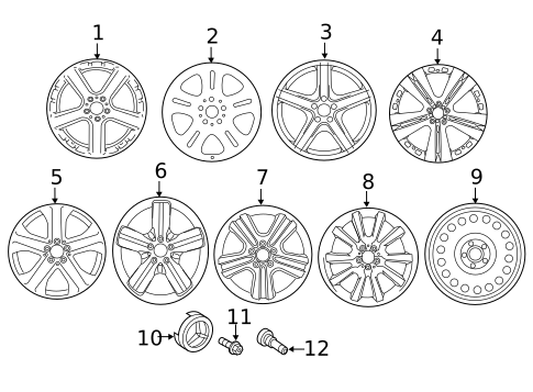 Wheels for 2009 Mercedes-Benz GL550 #0