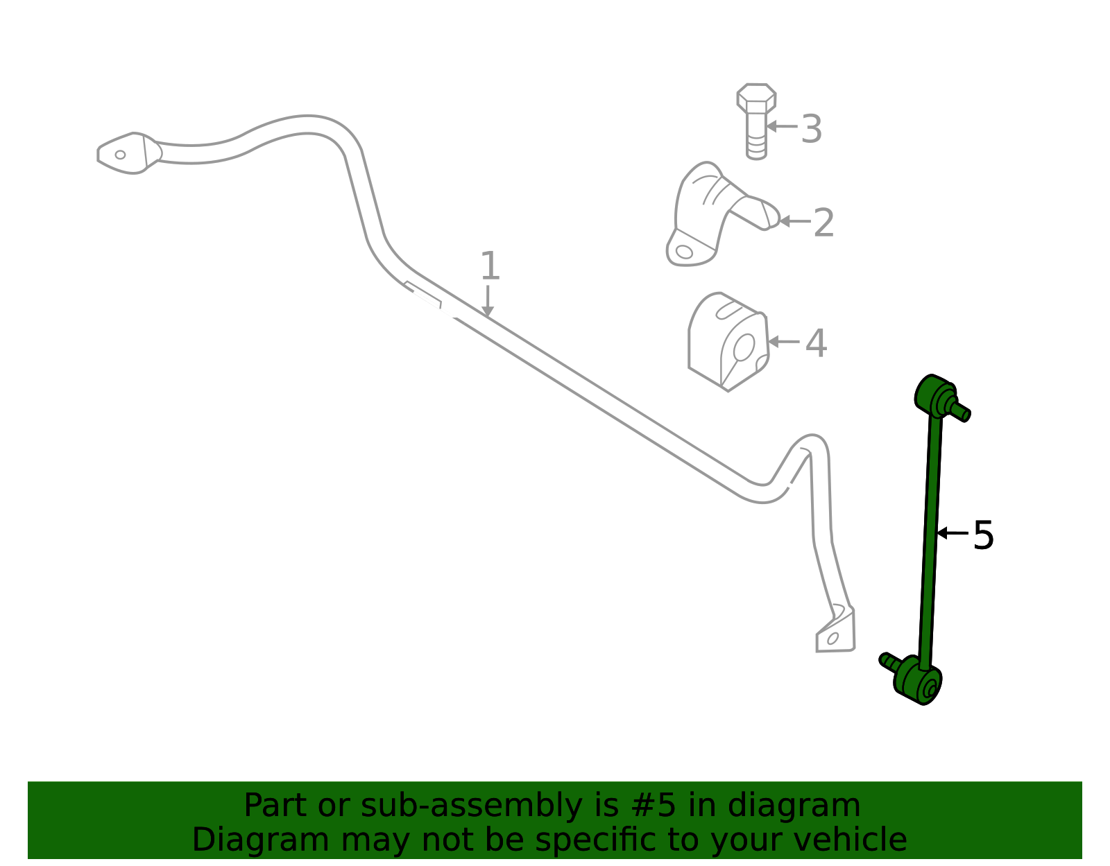 2010-2013 Mazda 3 Stabilizer Link BBM2-34-170A | TascaParts.com