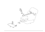 2019101314 - Front Seats: Bracket for Mercedes-Benz Image