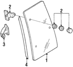 8971501130 - : Glass for Isuzu Image