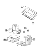 68224799AC - Electrical: Anti-lock Brake Control Unit for Mopar Image