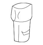 9148172 - Electrical: Lower Cover Insert for Volvo: C70, S70, V70 Image