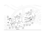 2215408235 - Electrical System: Electric Line for Mercedes-Benz Image