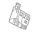 52107466223 - Body: Fan Bracket for BMW Image