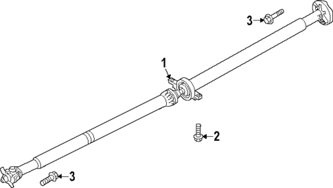 Drive Shaft for 2024 Hyundai Santa Fe #0