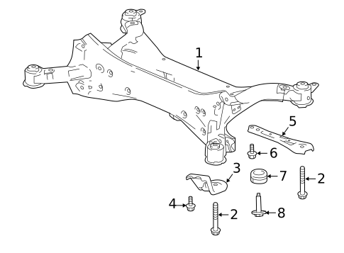 Suspension Mounting for 2021 Honda Accord #0