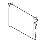 17119425861 - Cooling System: Radiator for BMW Image