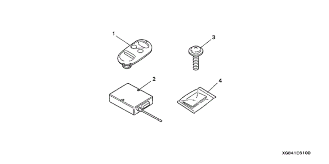 Keyless Entry System for 2003 Honda Pilot #0