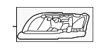 55077745AD - : Composite Headlamp for Mitsubishi: Raider Image