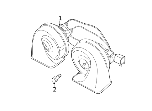 Horns for 2014 SRT Viper #0