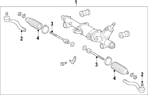 Steering Gear & Linkage for 2019 Lexus GS F #2